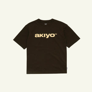 akiyo Tシャツ ブラウン Tops – akiyo
